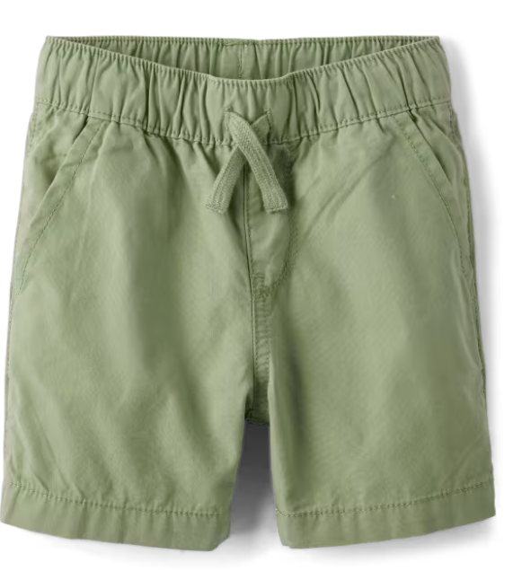 Boys Pull On Jogger Shorts - Misty Glen