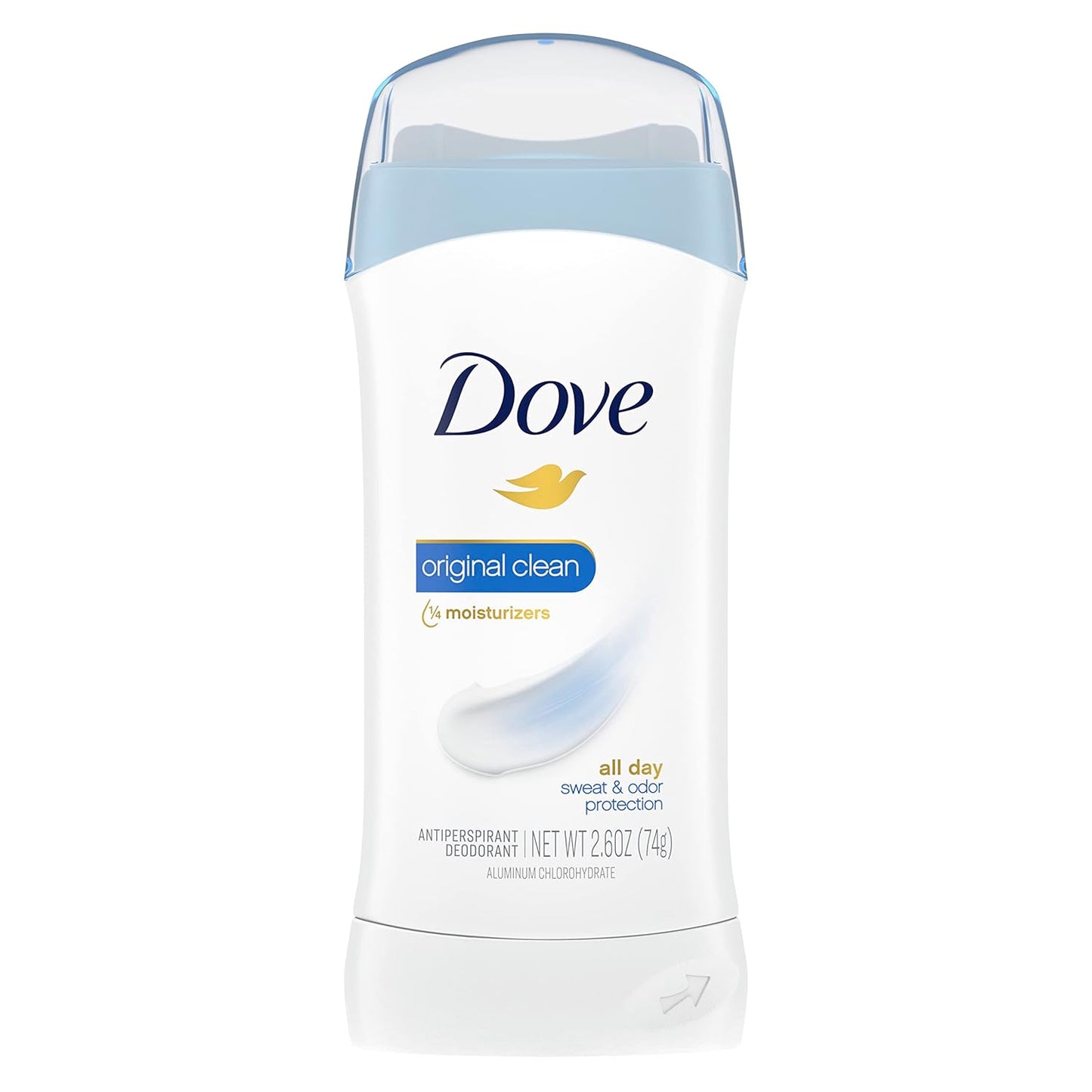 Dove Original Clean Invisible Solid Antiperspirant Deodorant 2.6 oz