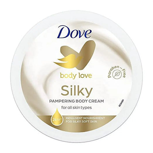 Dove Body Love Silky Pampering Body Cream For All Skin Types 10 FL oz.